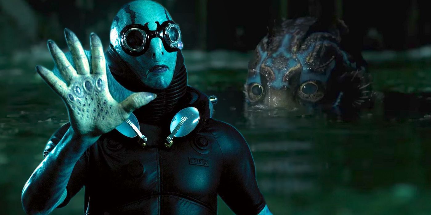 Abe Sapien in Hellboy and the Asset in Shape of Water