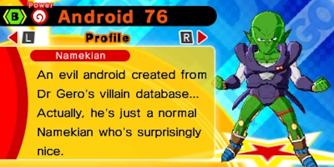 Android 76 Namekian Android