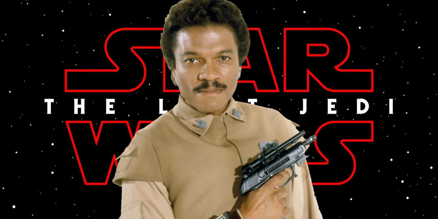Billy Dee Williams Lando Calrissian in Star Wars Episode VIII The Last Jedi