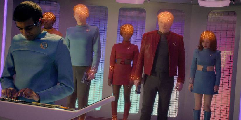 Daly, Nanette, and the remaining team are being sent to a planet in Black Mirror USS Callister