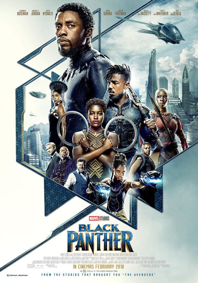 Black Panther Internation Poster