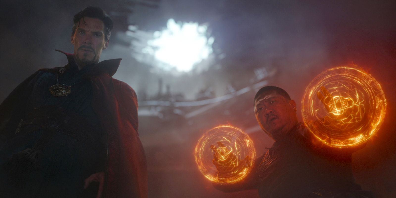 Doctor Strange and Wong in Avengers Infinity War