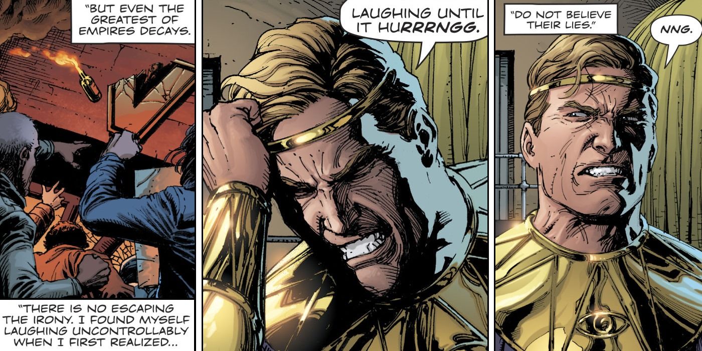 Doomsday Clock Joker Theory Ozymandias Laugh