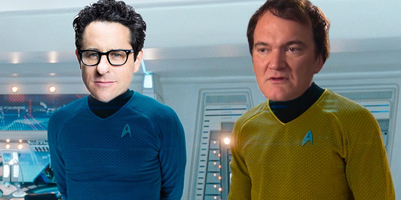 JJ Abrams and Quentin Tarantino in Star Trek