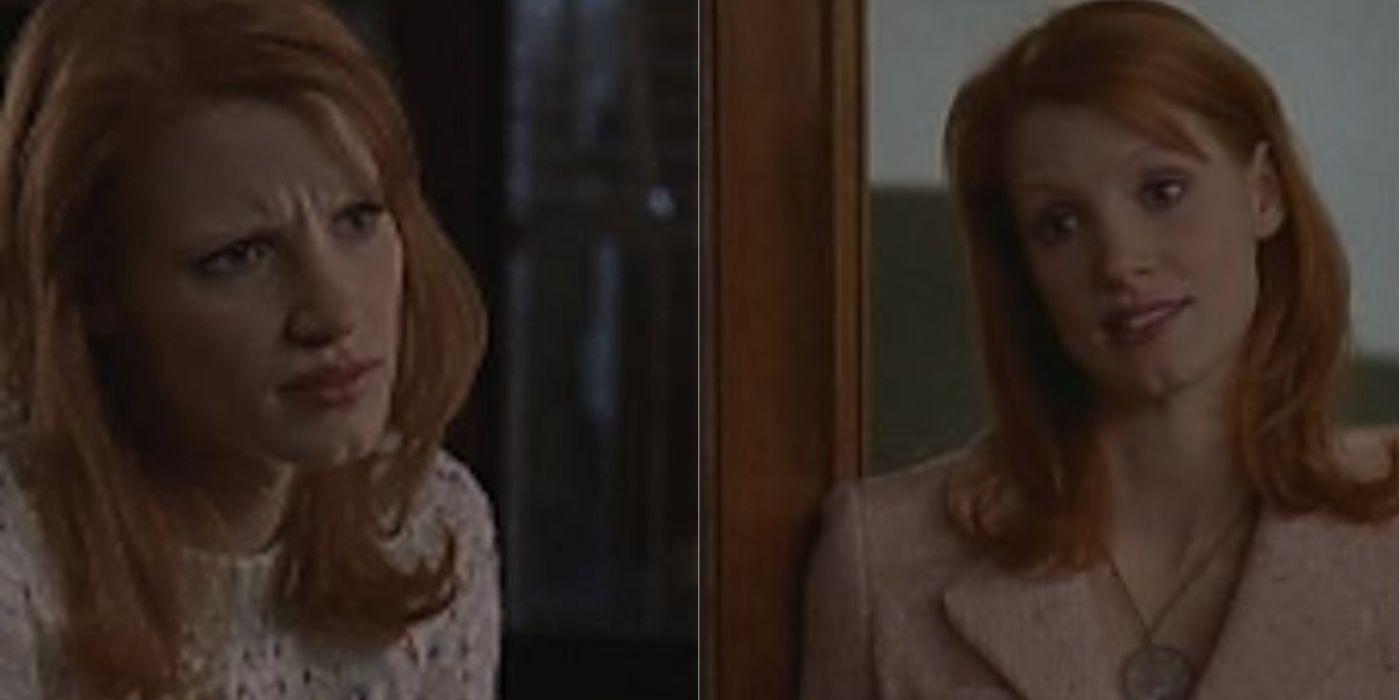 Jessica Chastain in Law &amp; Order.