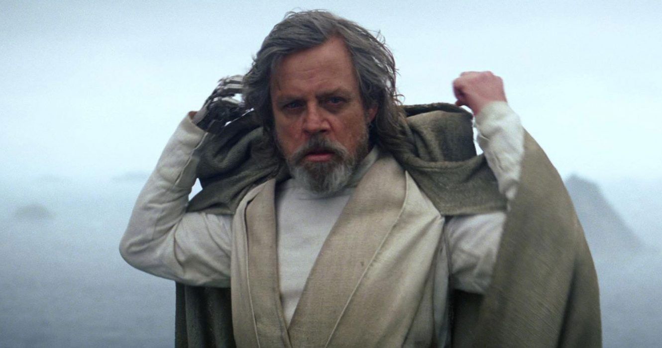 Mark Hamill as Luke Skywalker in Star Wars The Last Jedi