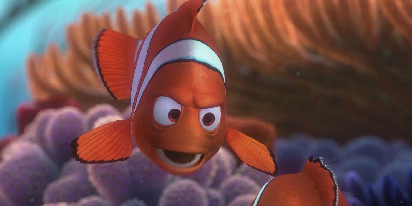 Marlin shouting at Nemo in Finding Nemo