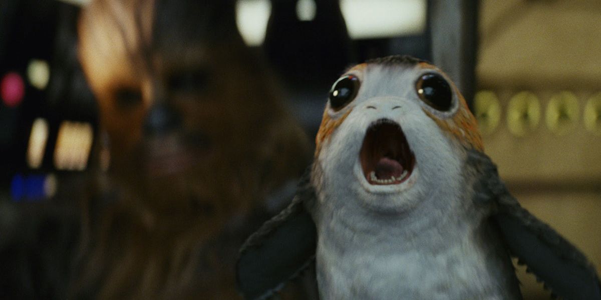 Porg Star Wars The Last Jedi Milennium Falcon