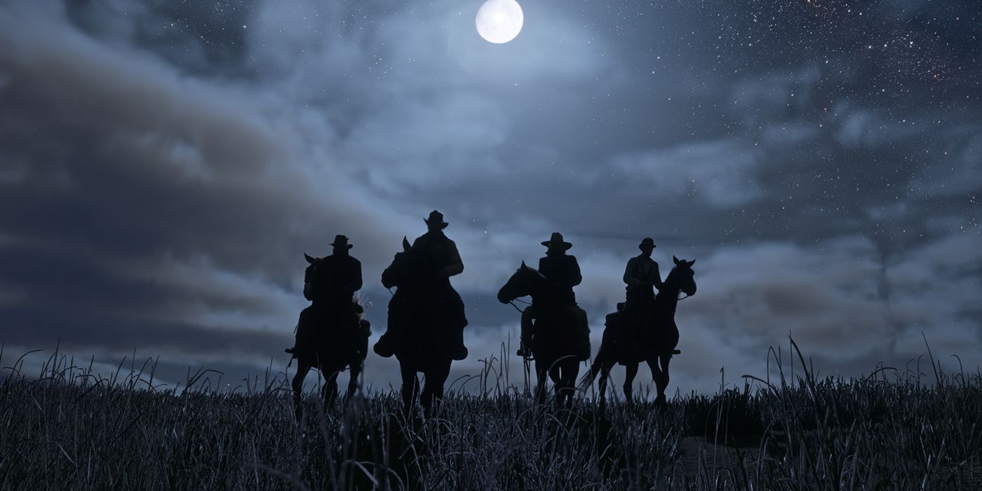 Red Dead Redemption 2 Horseback Gang