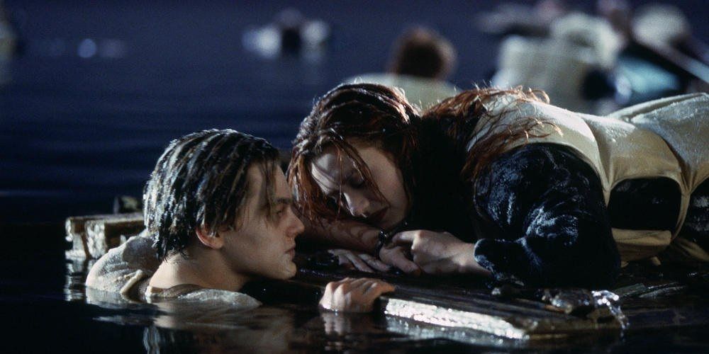 Jack says goodbye to Rose in Titanic