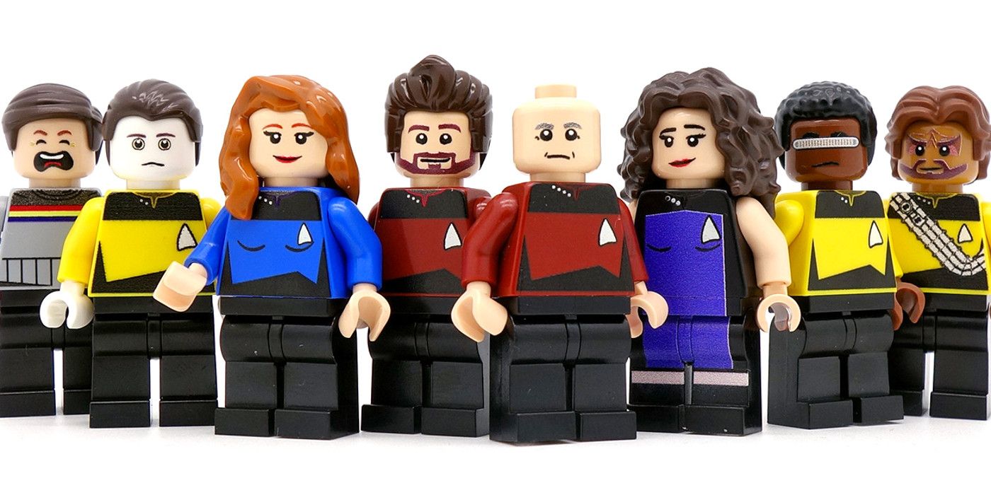 Star Trek Legos Unofficial MiniFig Set