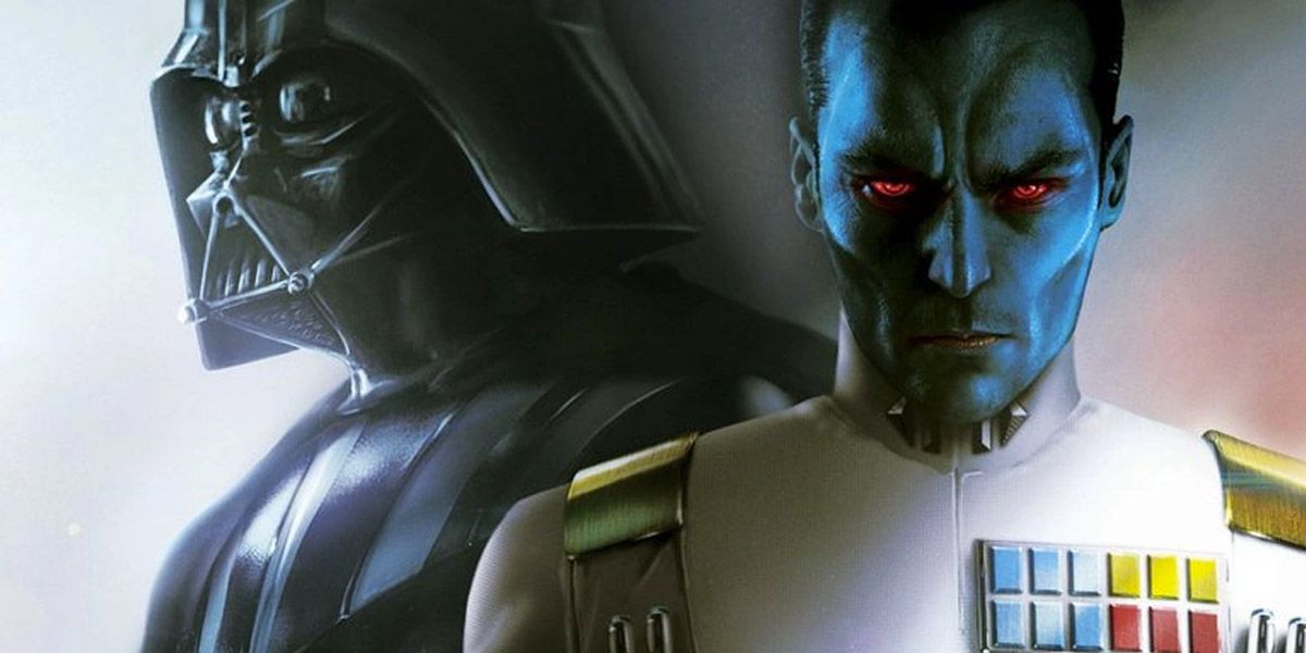Darth Vader and Thrawn on the cover of Thrawn Allliances 
