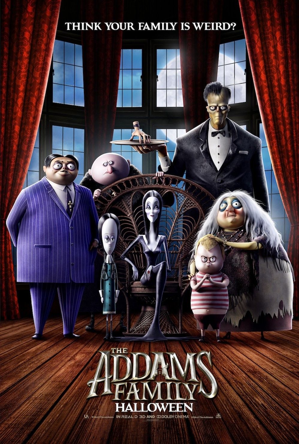 The Addams Family 2019 Poster