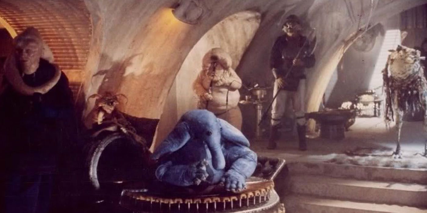 The Max Rebo Band plays in Return of the Jedi.