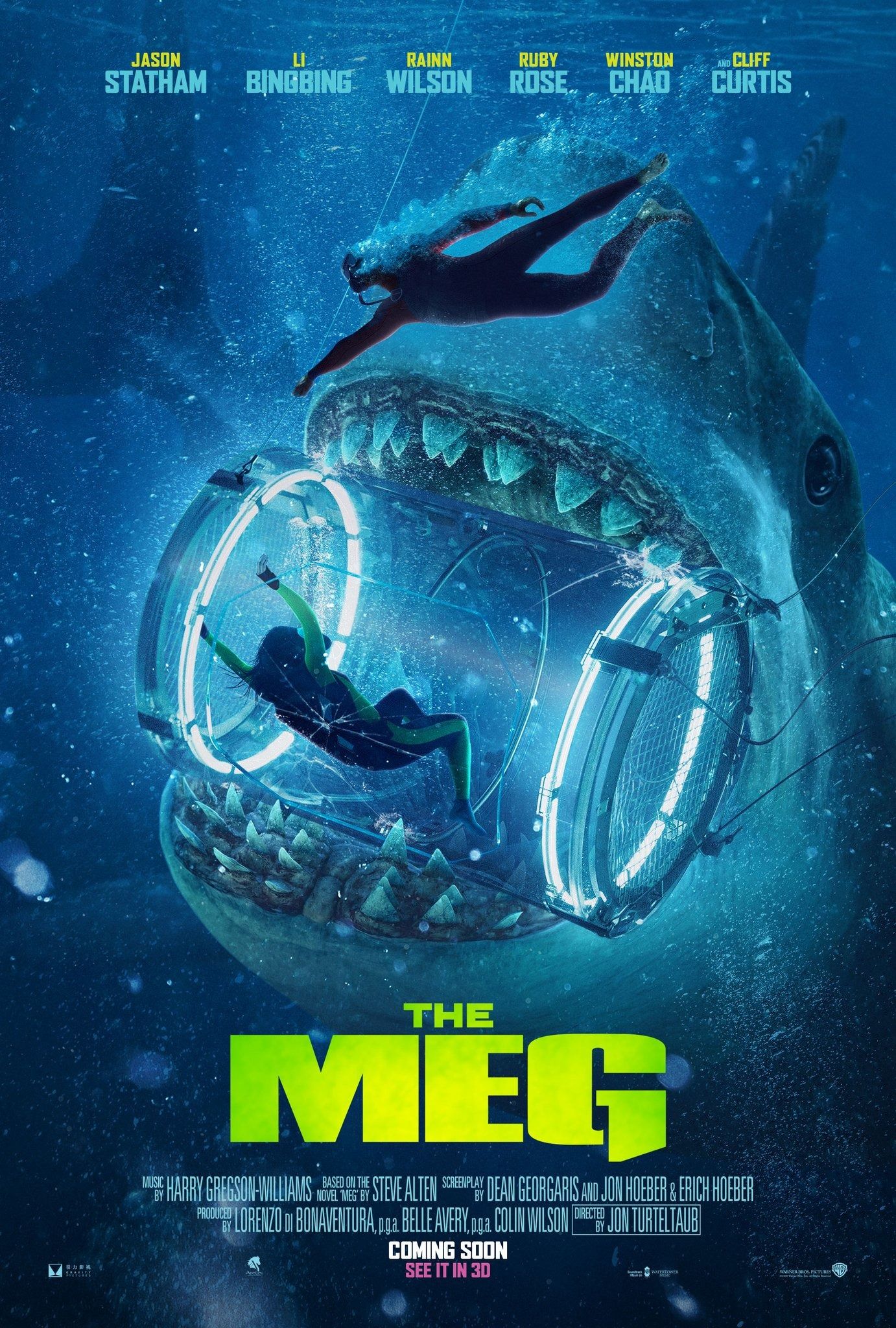 The Meg movie poster