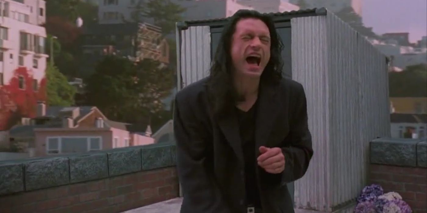 Tommy Wiseau in The Room
