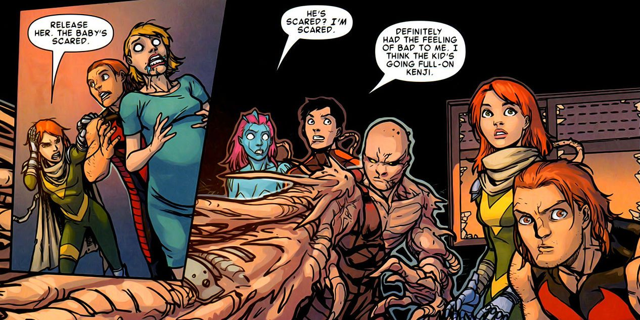 Hope Summers leads the Five Lights in Generation Hope comic book.
