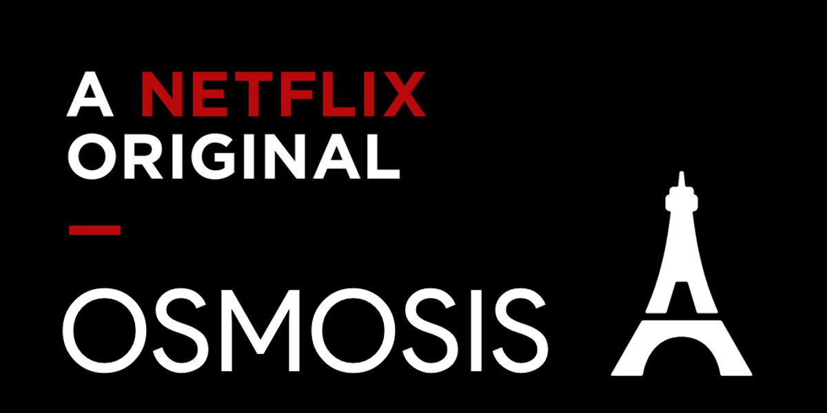 The logo for French Netflix show Osmosis
