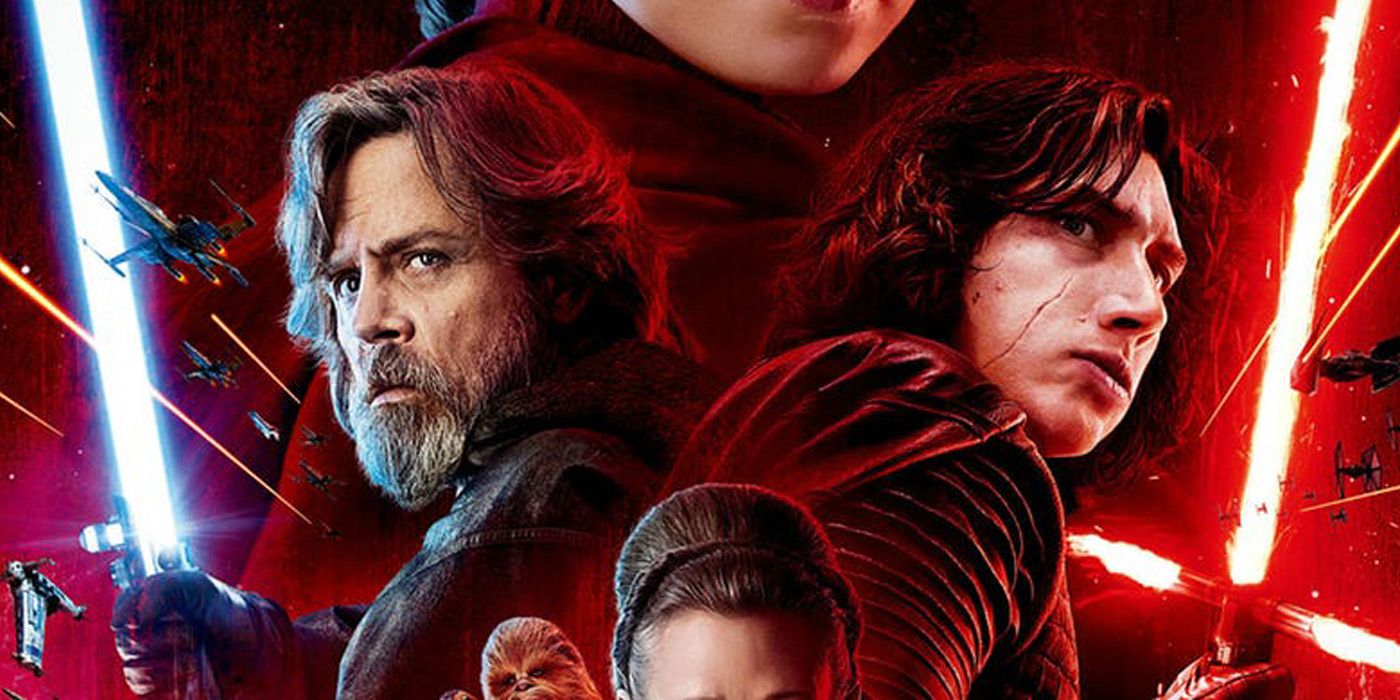 Star Wars The Last Jedi Luke Skywalker Kylo Ren Poster