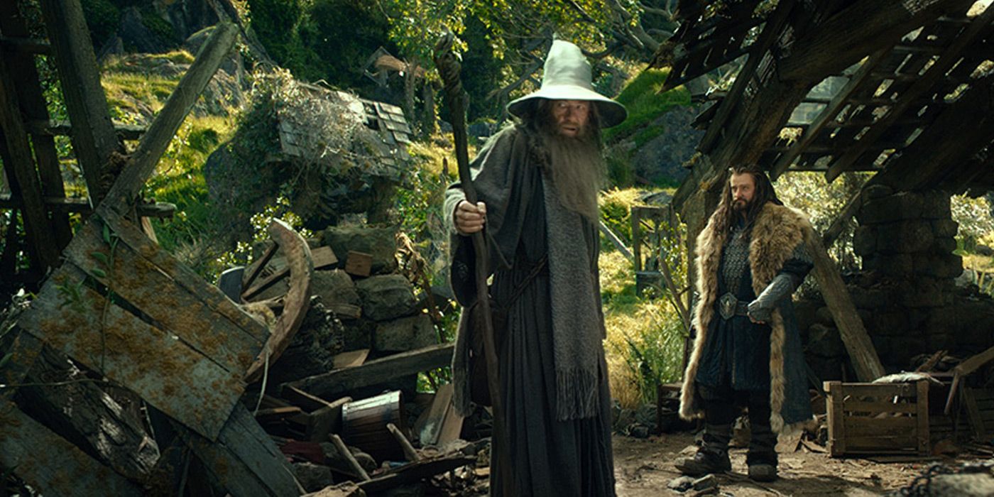 Gandalf and Thorin The Hobbit
