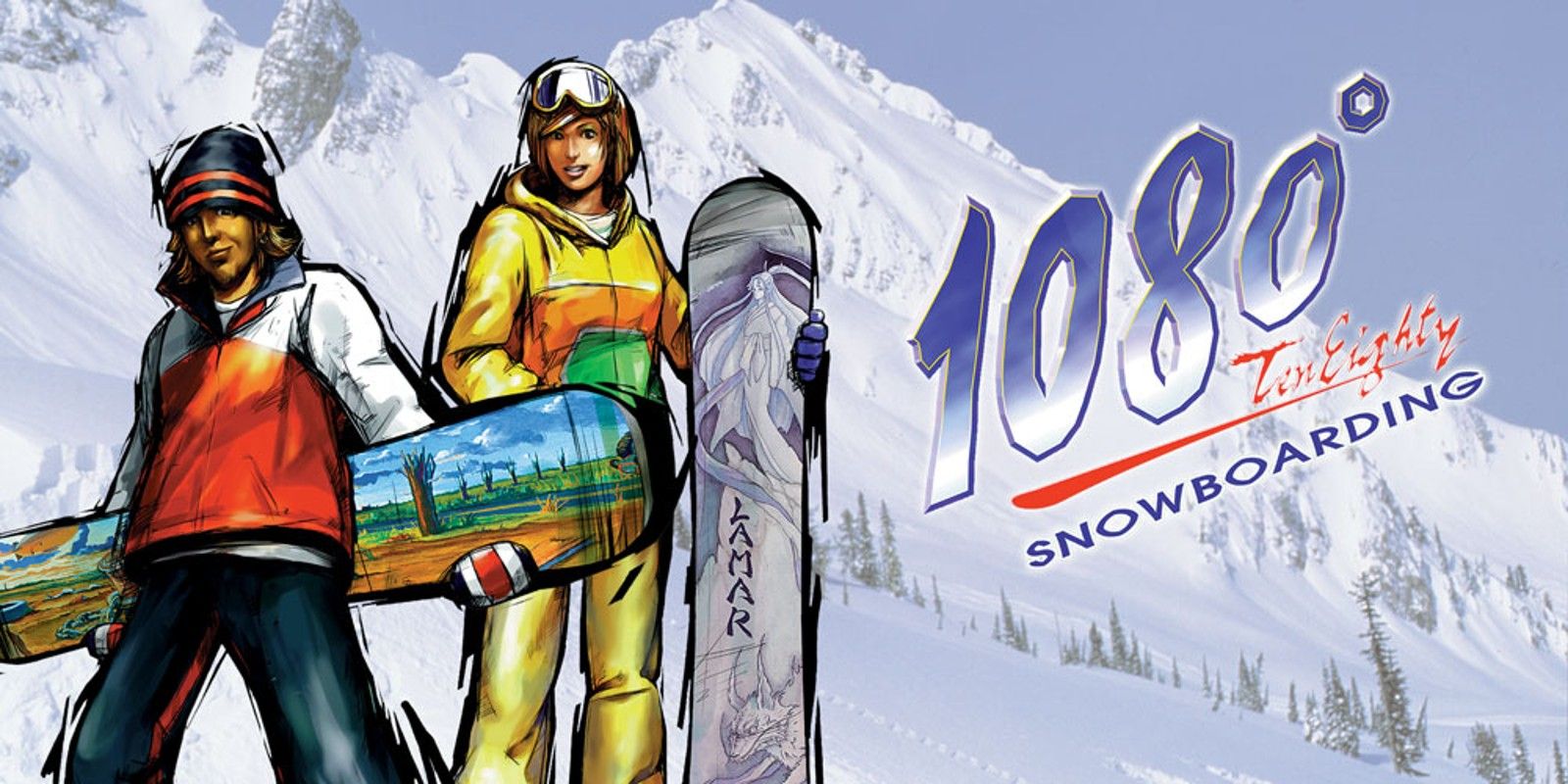 1080 Snowboarding Virtual Console Cover