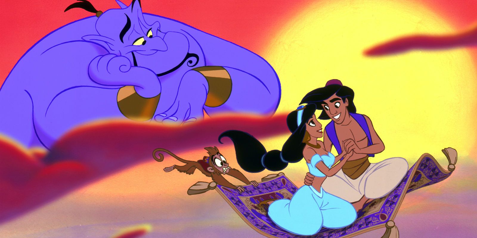 Aladdin Jasmine and Genie