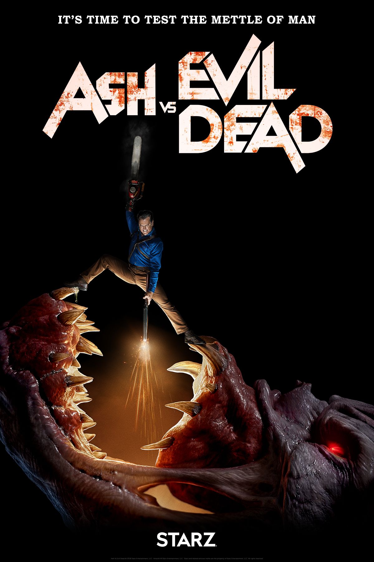 Ash vs Evil Dead Season 3 poster (photo: STARZ)