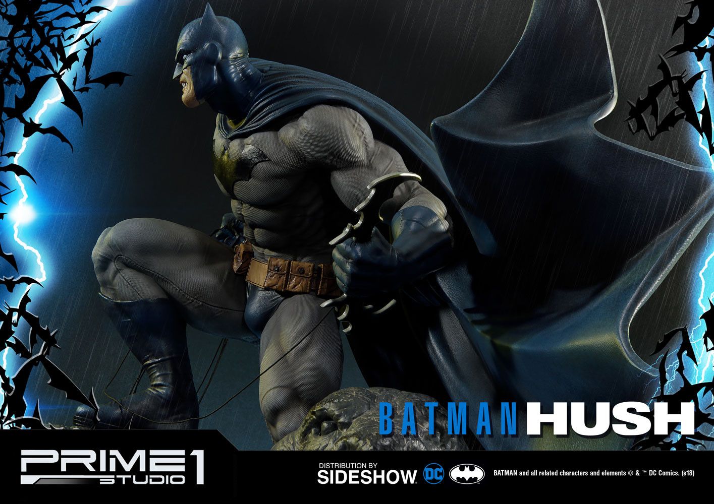 Batman Jim Lee Hush Statue