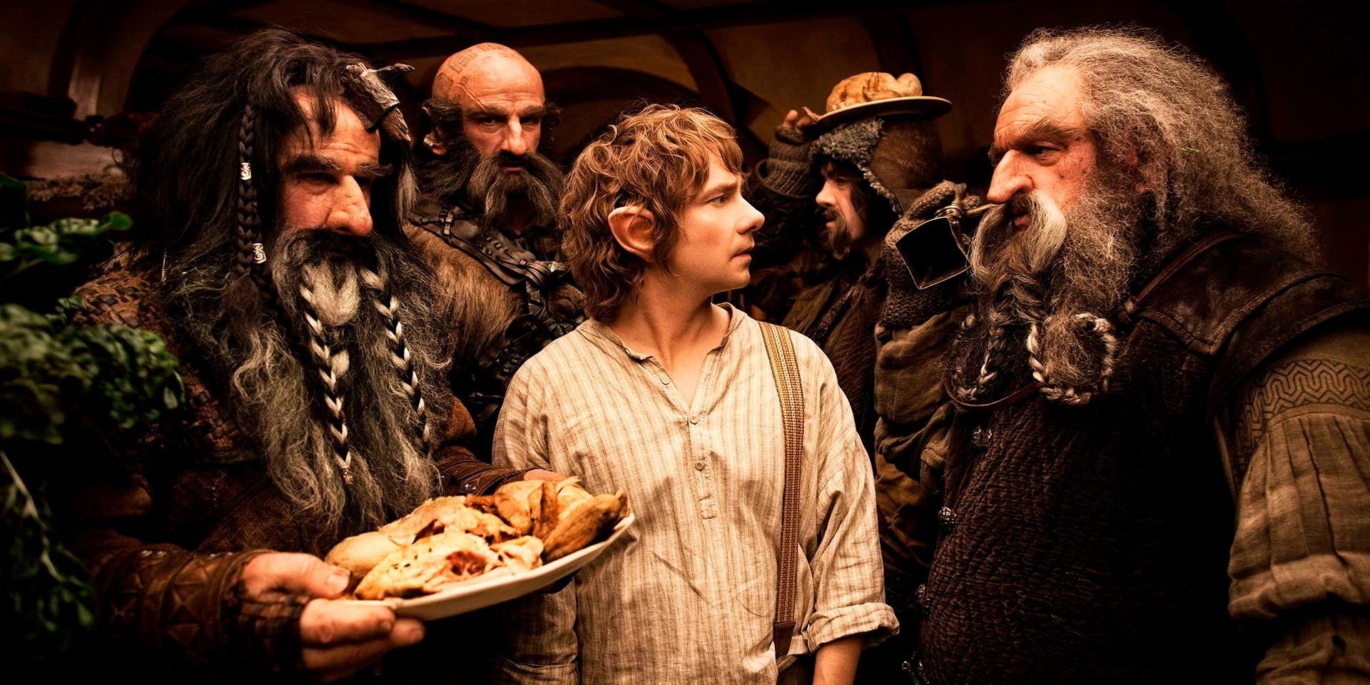 Bilbo Baggins and Dwarves The Hobbit