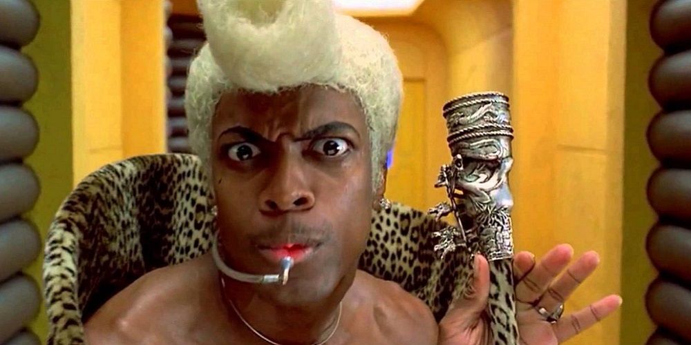 Chris Tucker as Ruby Rhod in The Fifth Element