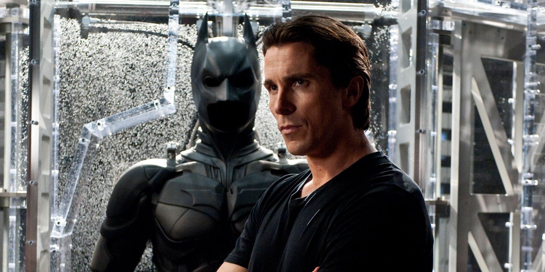 Christian Bale como Batman em O Cavaleiro das Trevas Ressurge