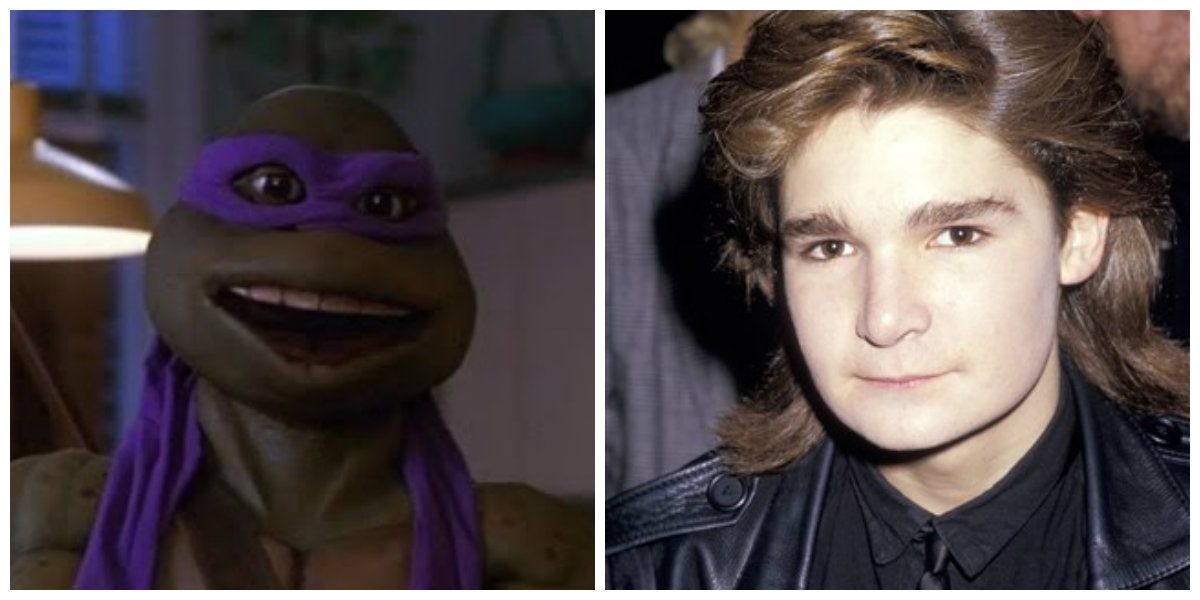 Corey Feldman as Donatello in Teenage Mutant Ninja Turtles 1990