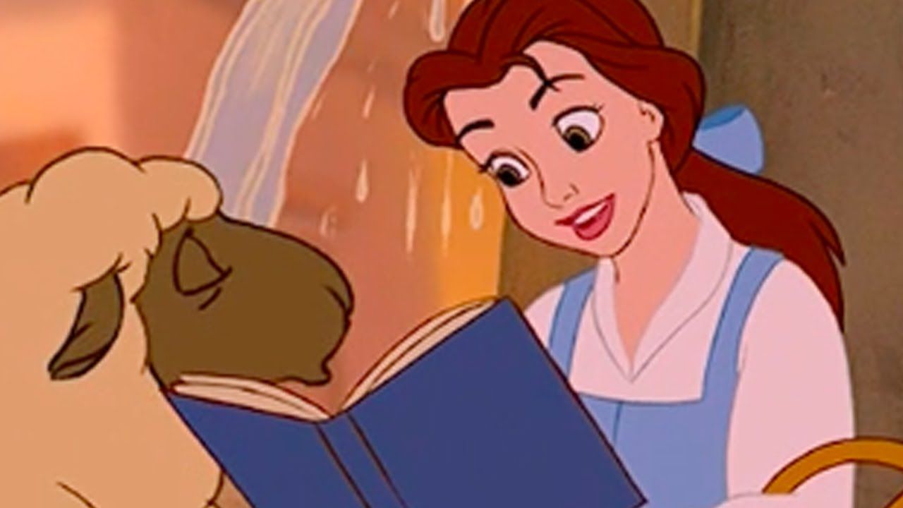 Disney Princess Belle Reading