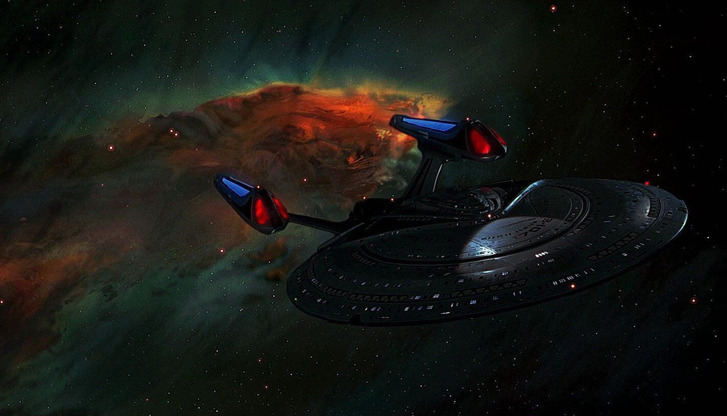 Enterprise E from First Contact