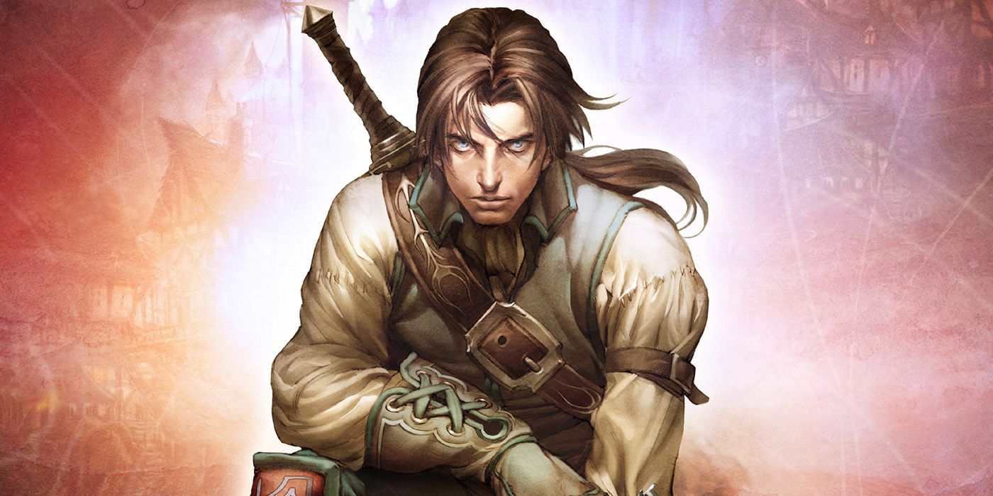 Artwork of the main character in Fable 2