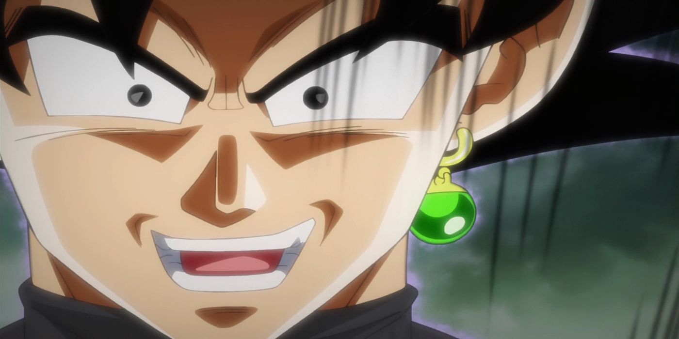 Goku Black Insane Face