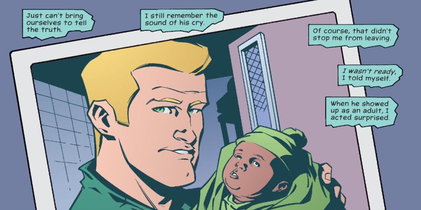 Green Arrow Connor Hawke Baby Picture Archer's Quest