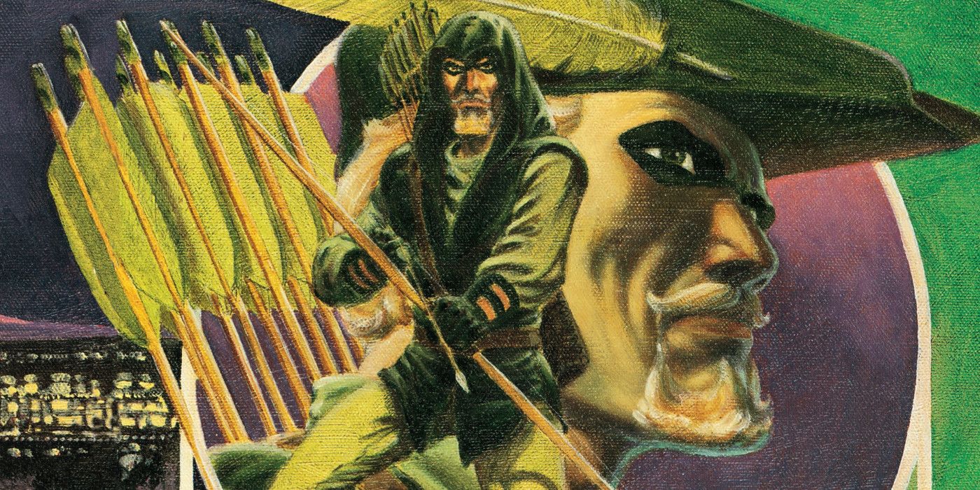 Green Arrow The Longbow Hunters comic book cover
