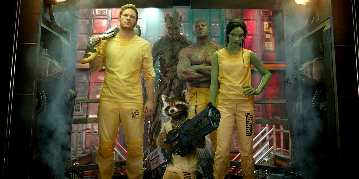 Guardians of the Galaxy break out of prison together