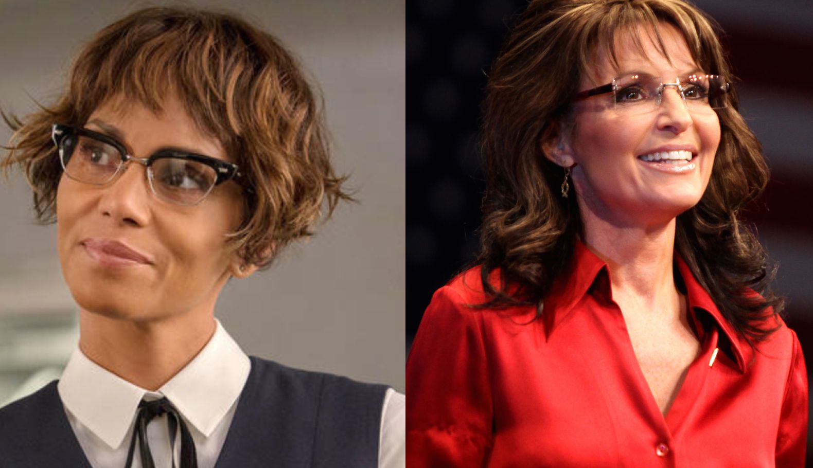 Halle Berry and Sarah Palin