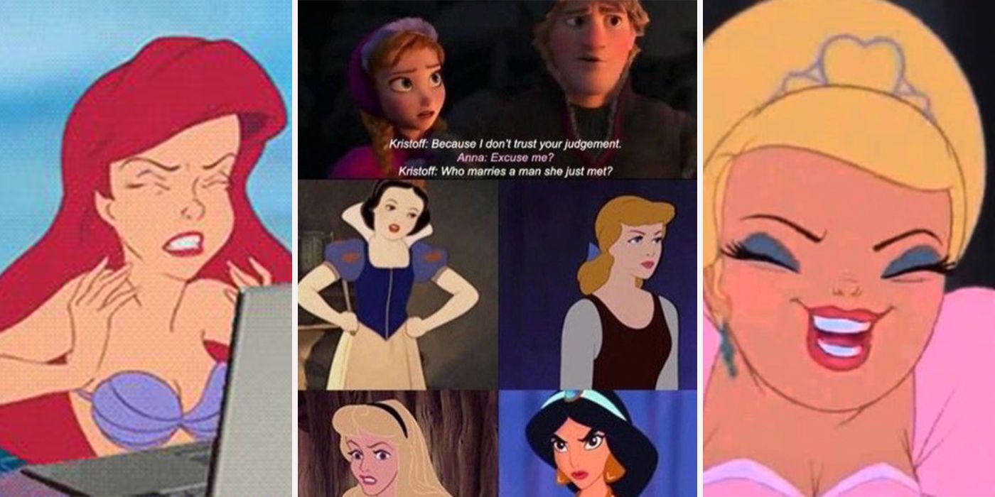 Disney Princesses Memes That Will RUIN Childhoods ScreenRant.