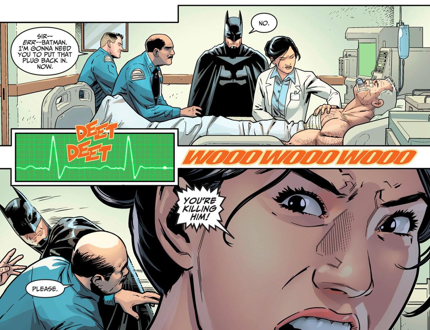 Injustice 2 Batman Pulls The Plug On Wildcat
