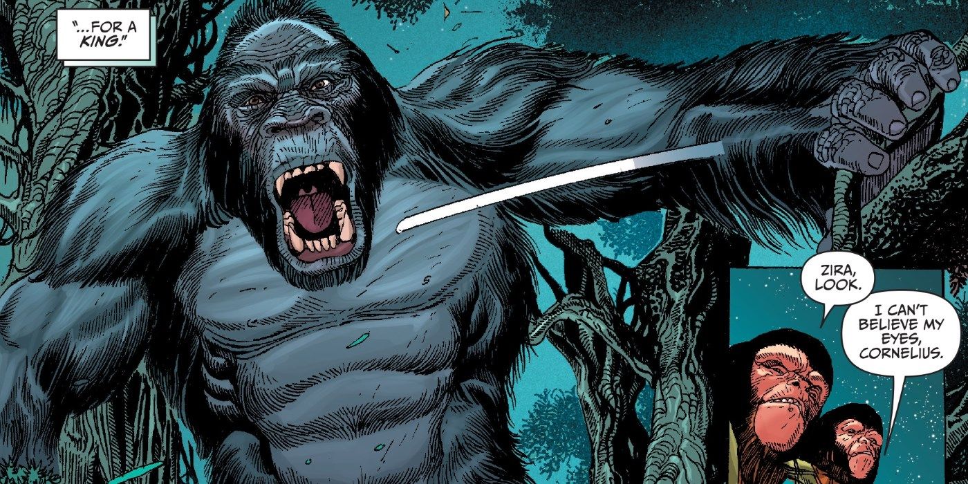 King Kong Planet of the Apes Comic