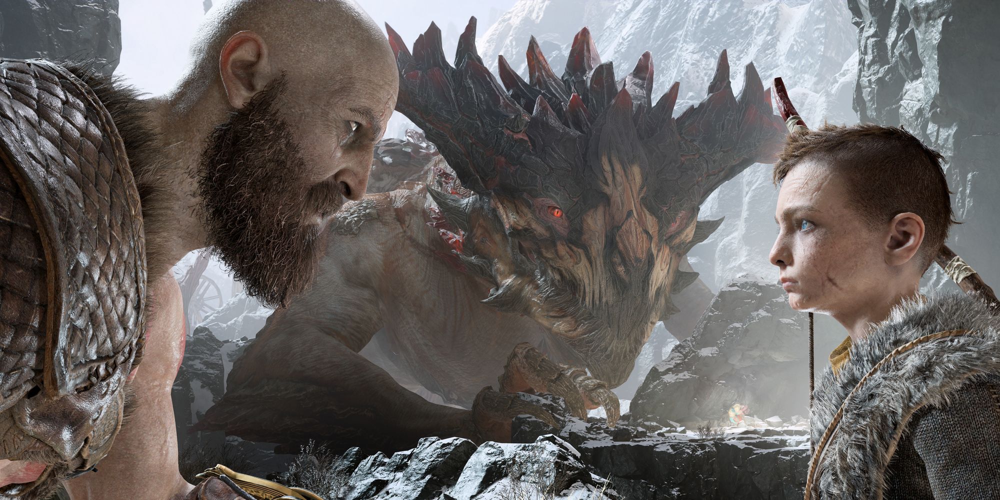 Kratos and Atreus in God of War PS4