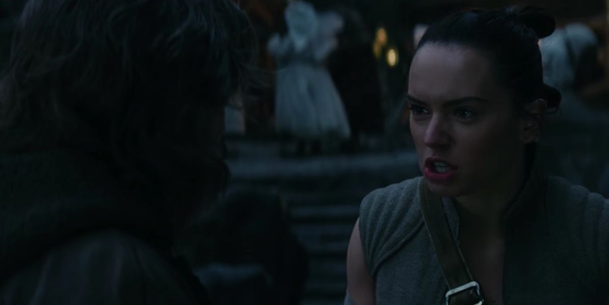 Last Jedi Luke Rey Caretakers