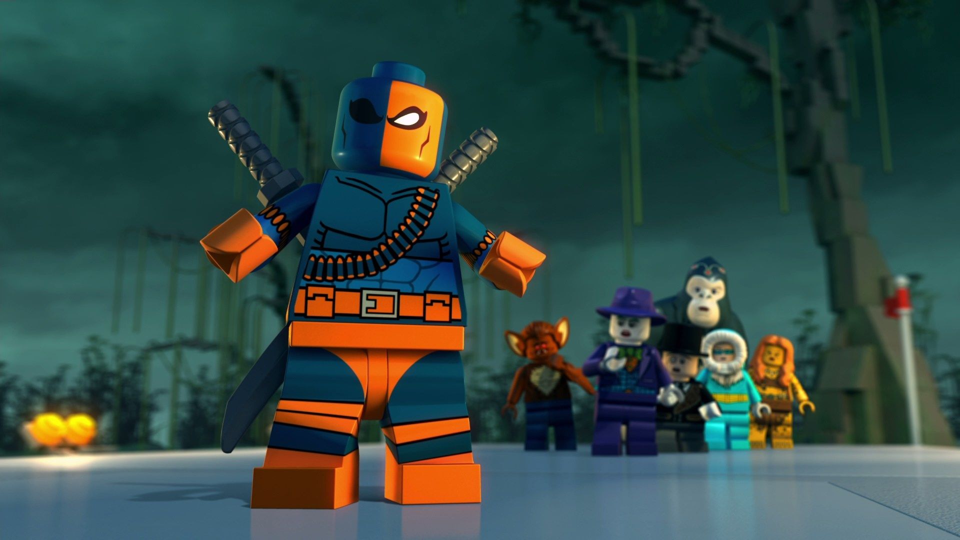 Lego Justice League Attack Of The Legion Of Doom Deathstroke