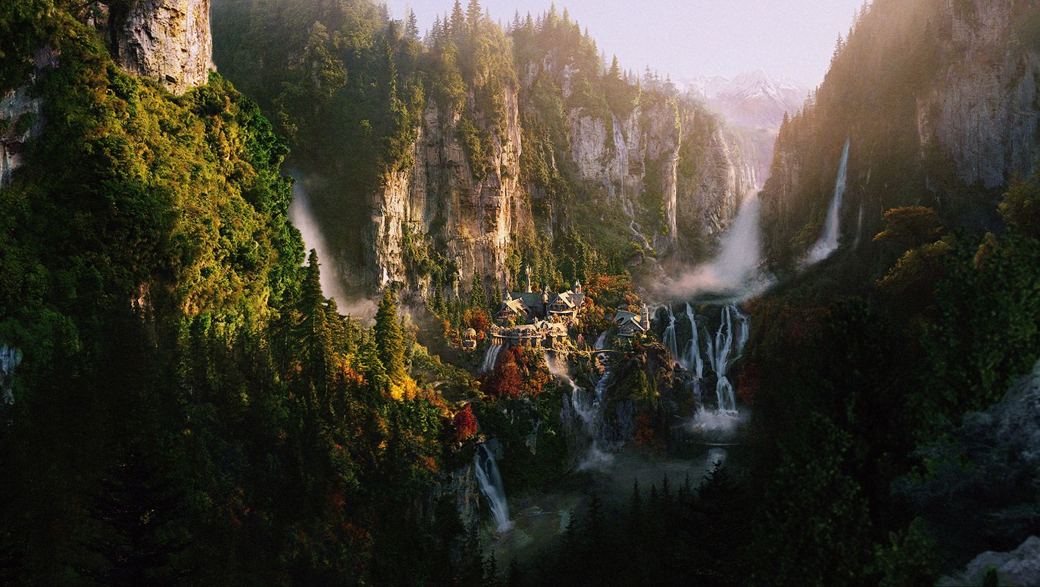 Lord of the Rings Peter Jackson Rivendell Valley Fellowship of the Ring