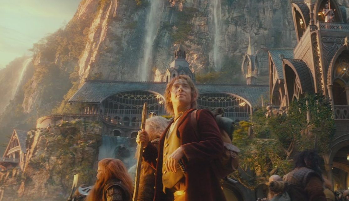 Lord of the Rings The Hobbit Bilbo Arrives at Rivendell