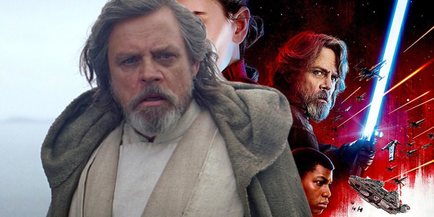 Mark Hamill as Luke Skywalker in Star Wars The Force Awakens and The Last Jedi