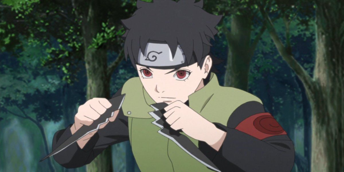 Mirai is ready for a fight with chakra blades in Boruto